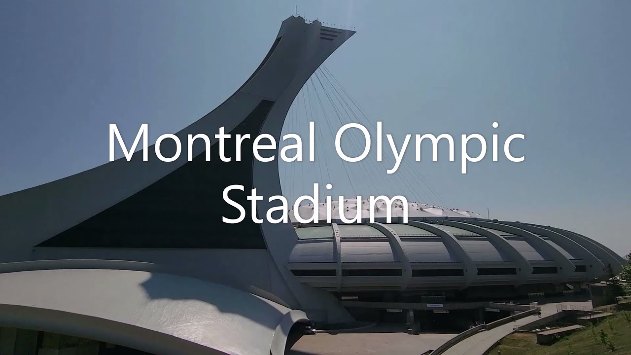 The World's tallest inclined tower, up to 45º  → Montreal Olympic Stadium