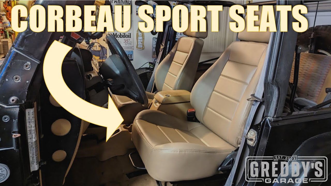 Corbeau Sport Seats Installed in the TJ