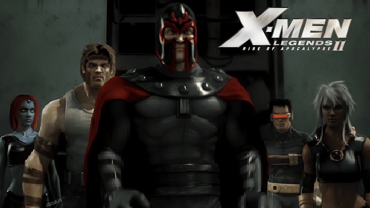 X-Men Legends II: Rise of Apocalypse - All Cinematics/Cutscenes (Game Movie)
