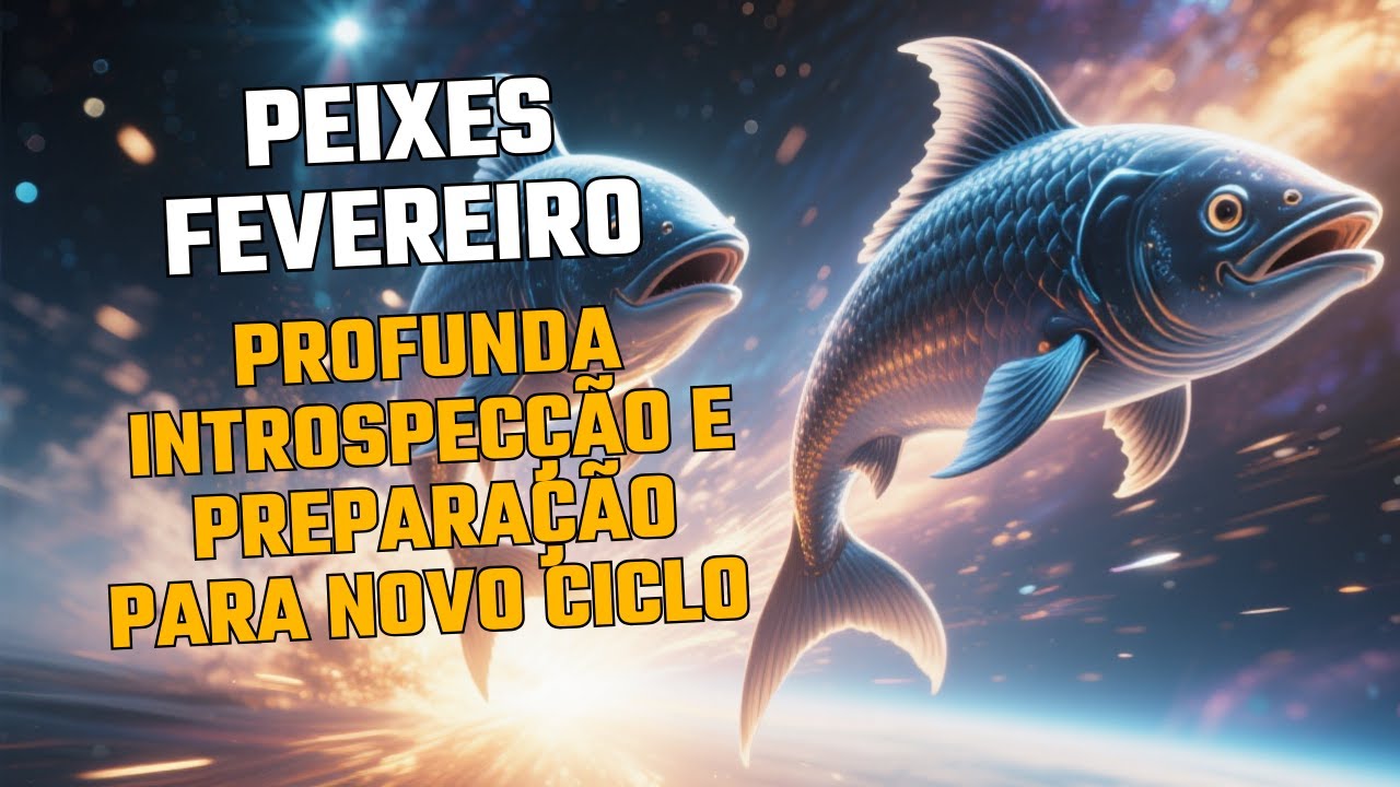 Peixes Fevereiro 2026/Profunda introspecção e preparação para o seu novo ciclo!