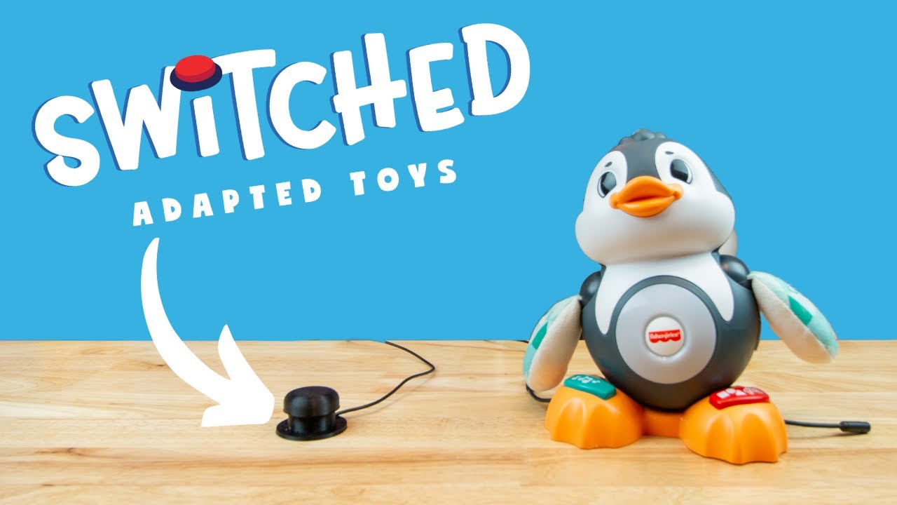 How to Switch Adapt the Fisher-Price Cool Beats Penguin | Accessible Play for All