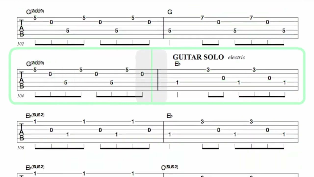 QUEENSRŸCHE ● Silent Lucidity [ Isolated Guitar 1 + TAB ]