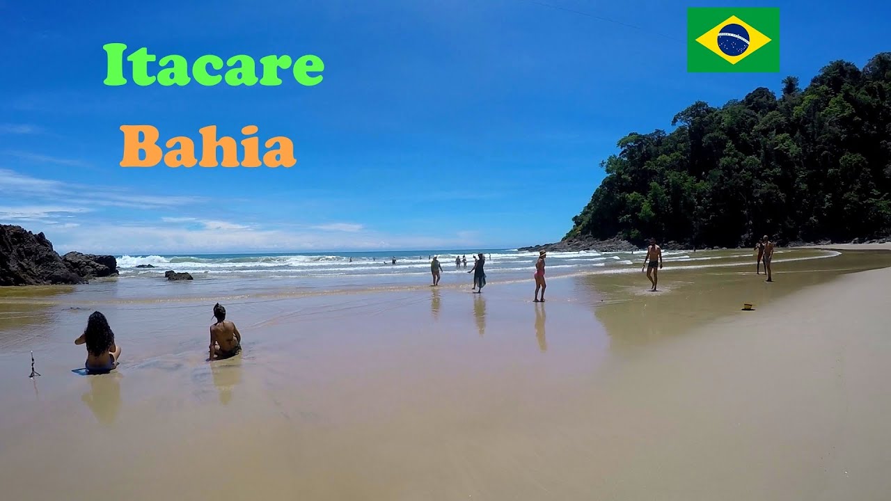 Walking in Itacare (Praia da Tiririca, Praia da Costa, Ribeira beach)  part 3 BA | Brasil 🇧🇷