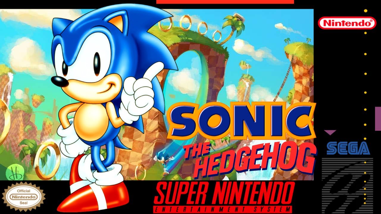 Sonic the Hedgehog on the SNES - Tech Demo