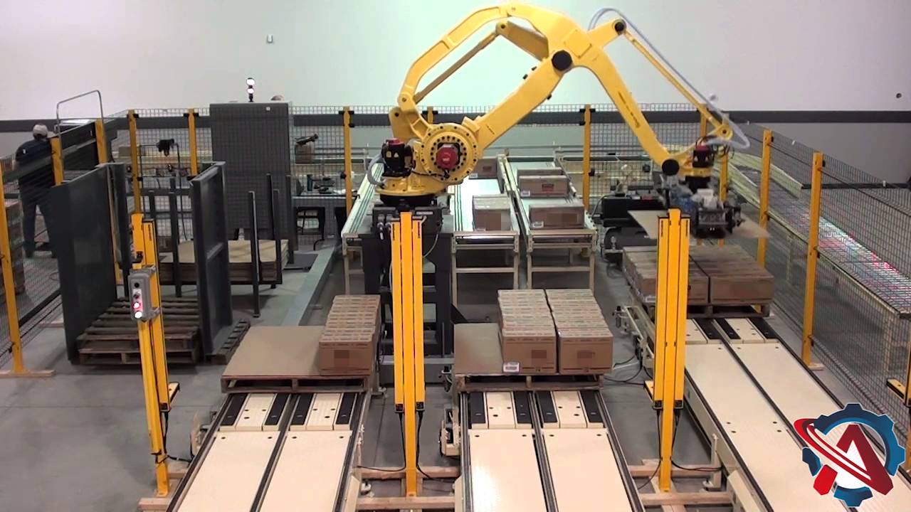 Fanuc Slip Sheet and Palletizing Robot