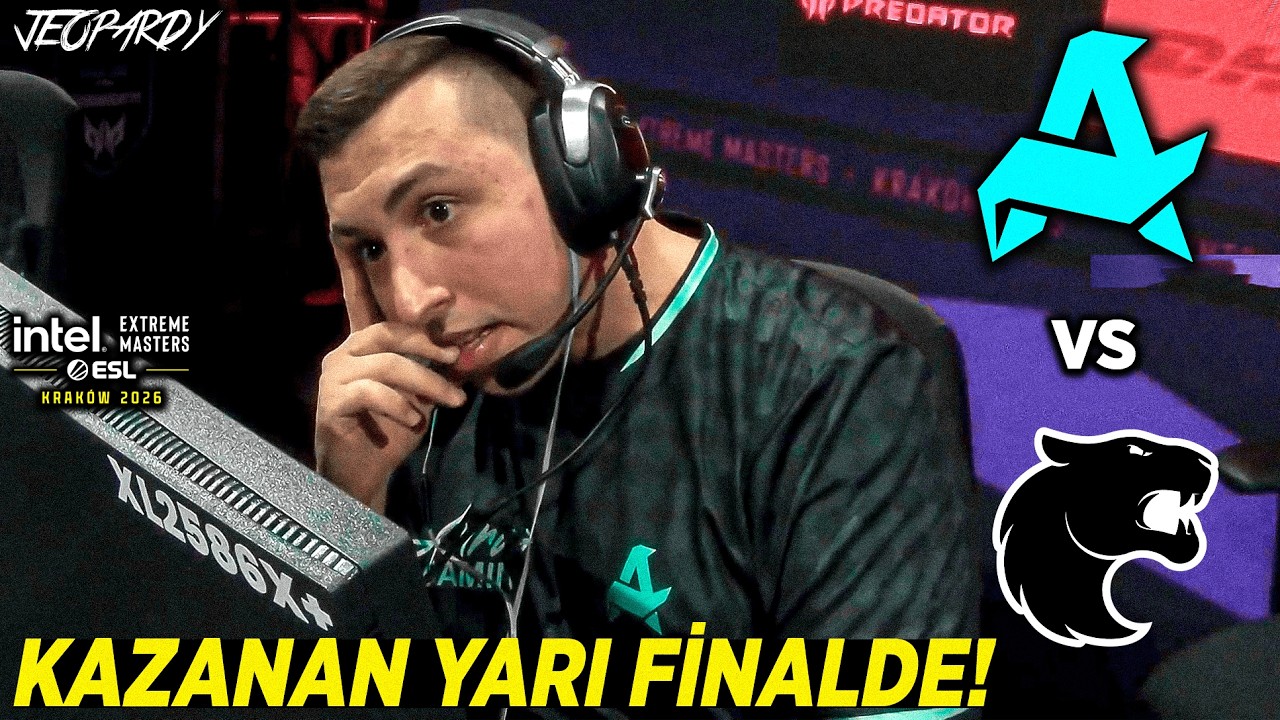 KAZANAN YARI FİNALDE, KAYBEDEN ELENİR 😬 - Aurora vs FURIA (IEM Kraków 2026)