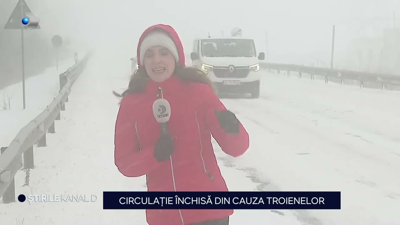 Stirile Kanal D - CIRCULATIE INCHISA DIN CAUZA TROIENELOR! | Editie de seara