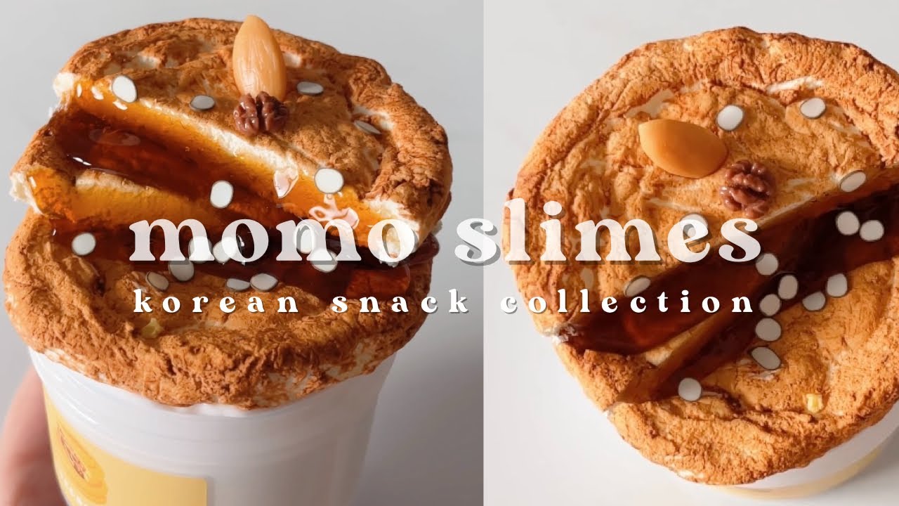 *momo slimes* $100+ korean snack collection order look through | slime shop [ASMR]