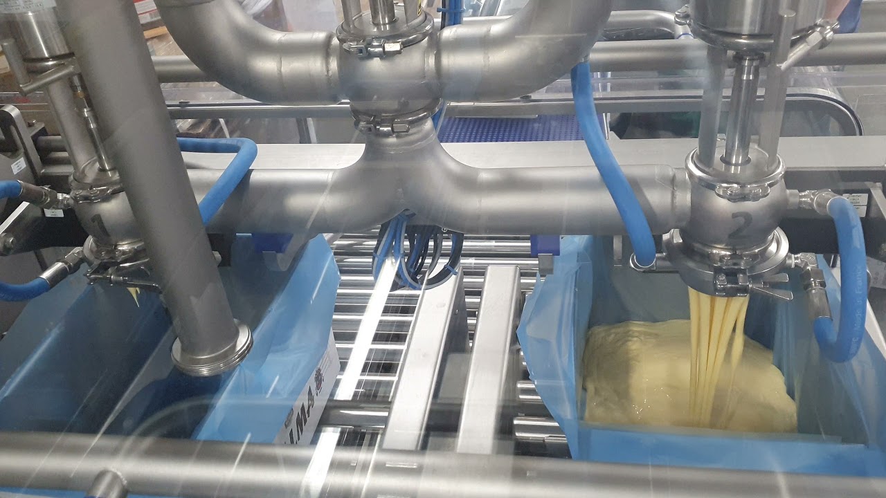Niverplast butter filling in boxes