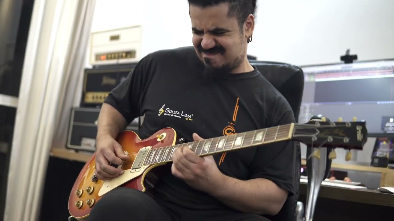 Guty Rodrigues :: Marshall Plexi Mini Sv20 :: Orville Les paul