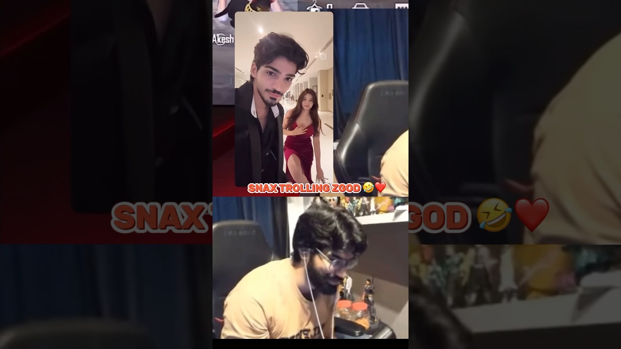 SNAX TROLLING ZGOD 🤣❤️ ​⁠@SnaxGaming #bgmi #pubgmobile #pubg #bgmishorts #shorts