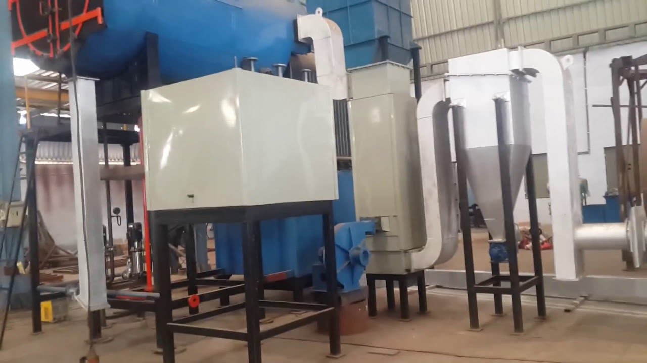 1 5 TPH rice husk fired steam boiler