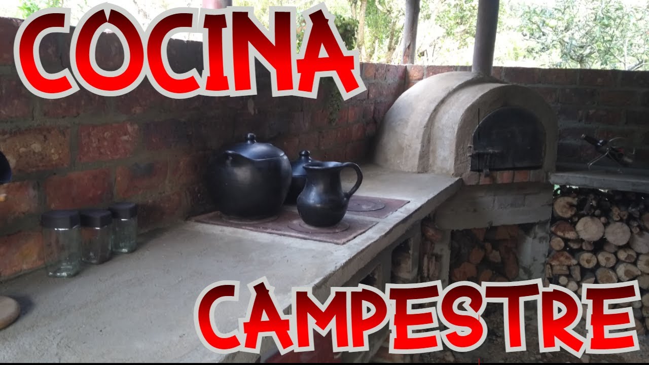 CONTRUCCI&Oacute;N DE COCINA CAMPESTRE/ ESTUFA/ HORNO