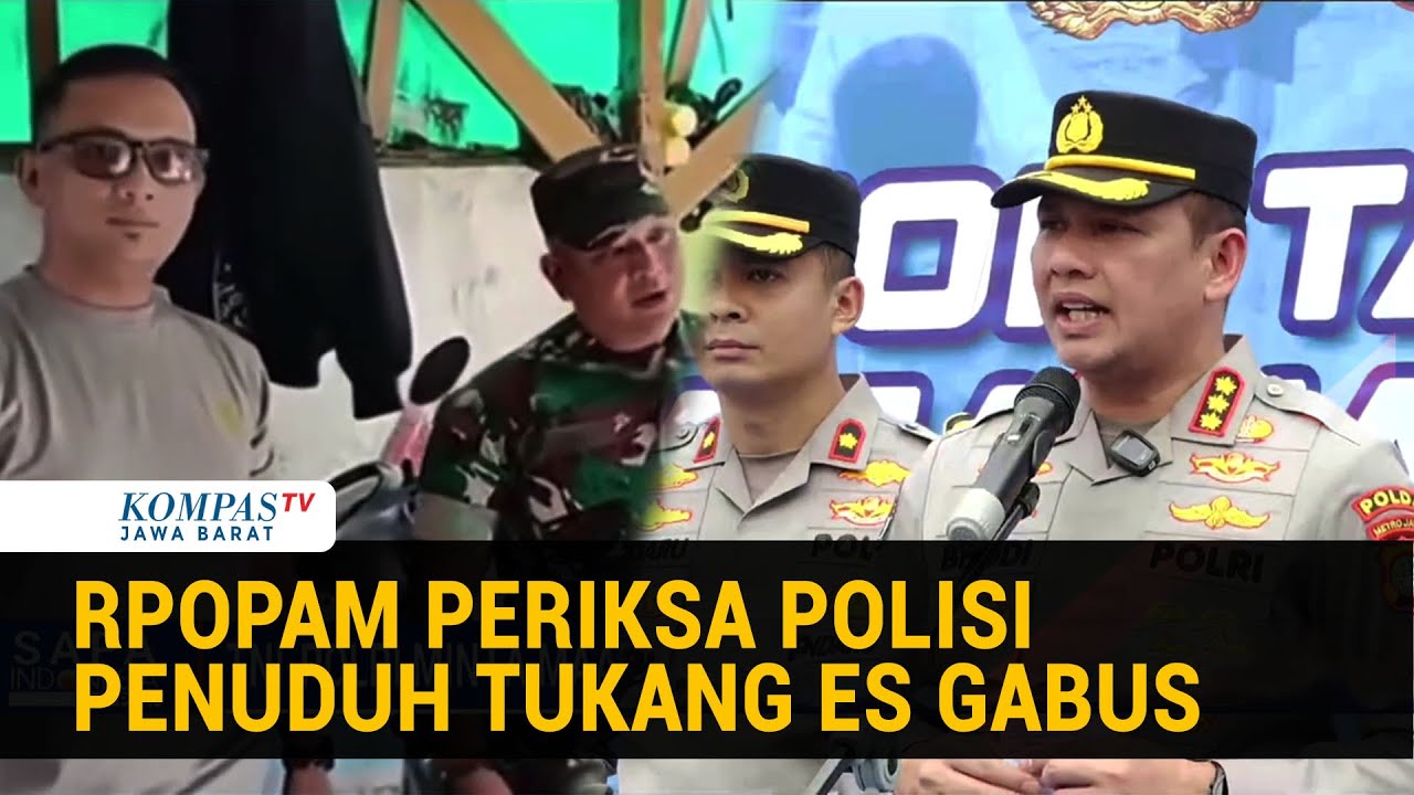 Propam Dalami Kasus Polisi Penuduh & Aniaya Tukang Es Gabus di Depok