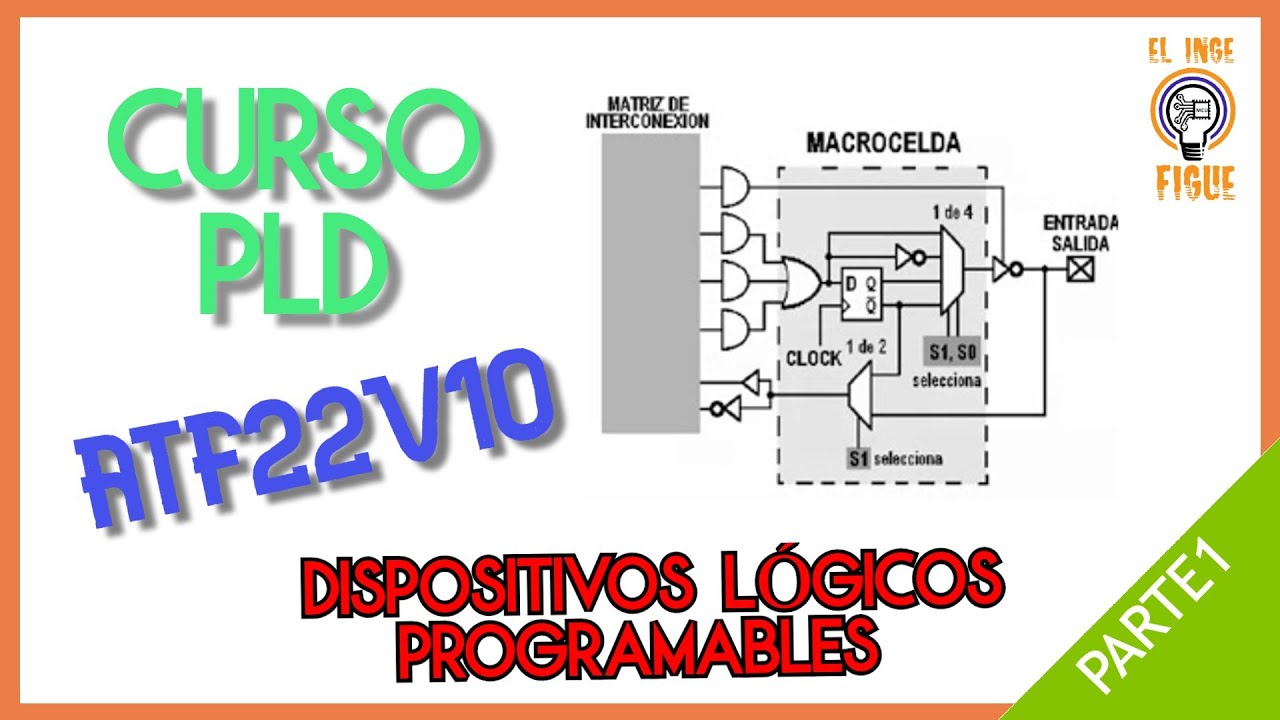 Programacion de PLD con el 22V10  | decodificador 3 a 8 PARTE #1