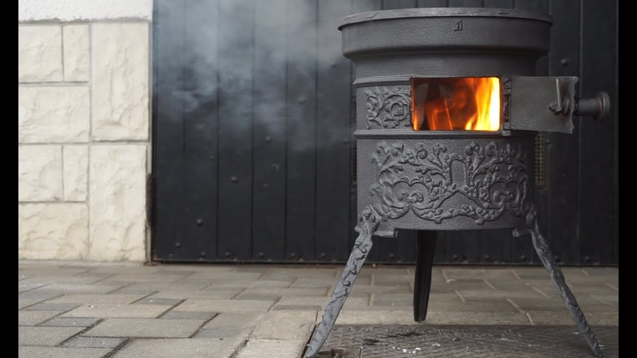 Cast Iron Wood Stove - simple restoration