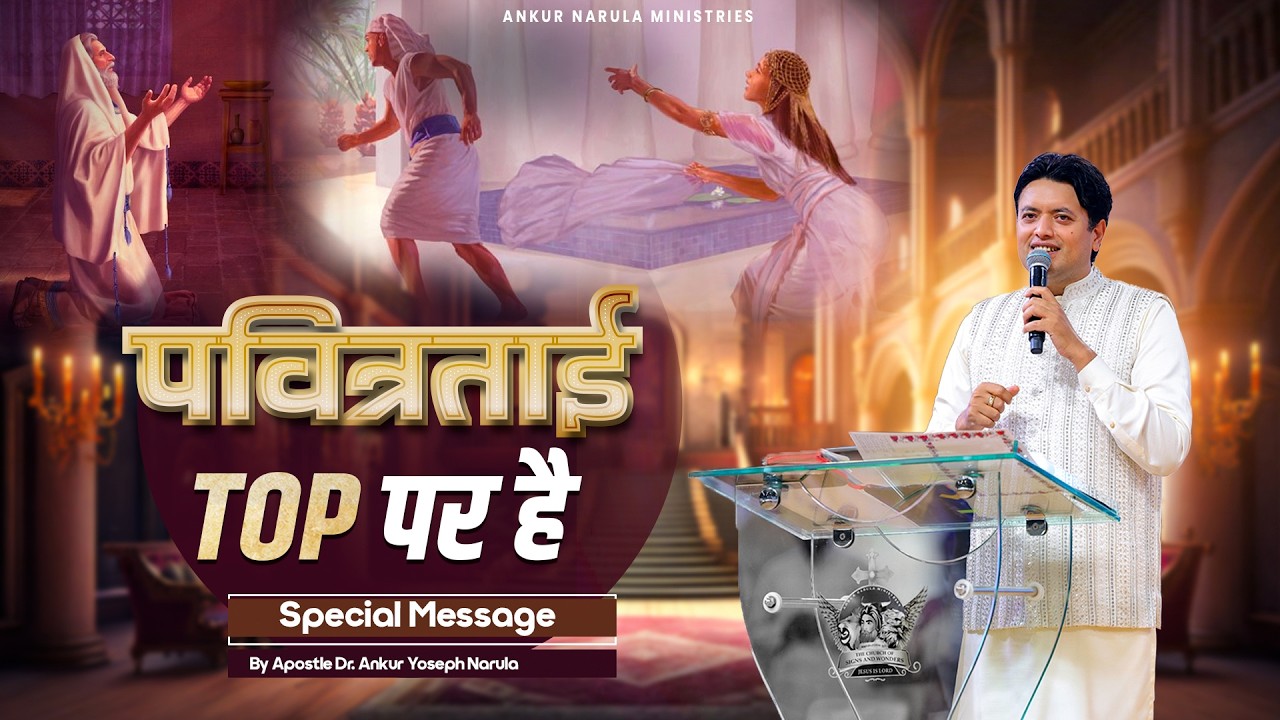 पवित्रताई TOP पर है | Special Message by Apostle Dr. Ankur Yoseph Narula #pastorsoniayosephnarula