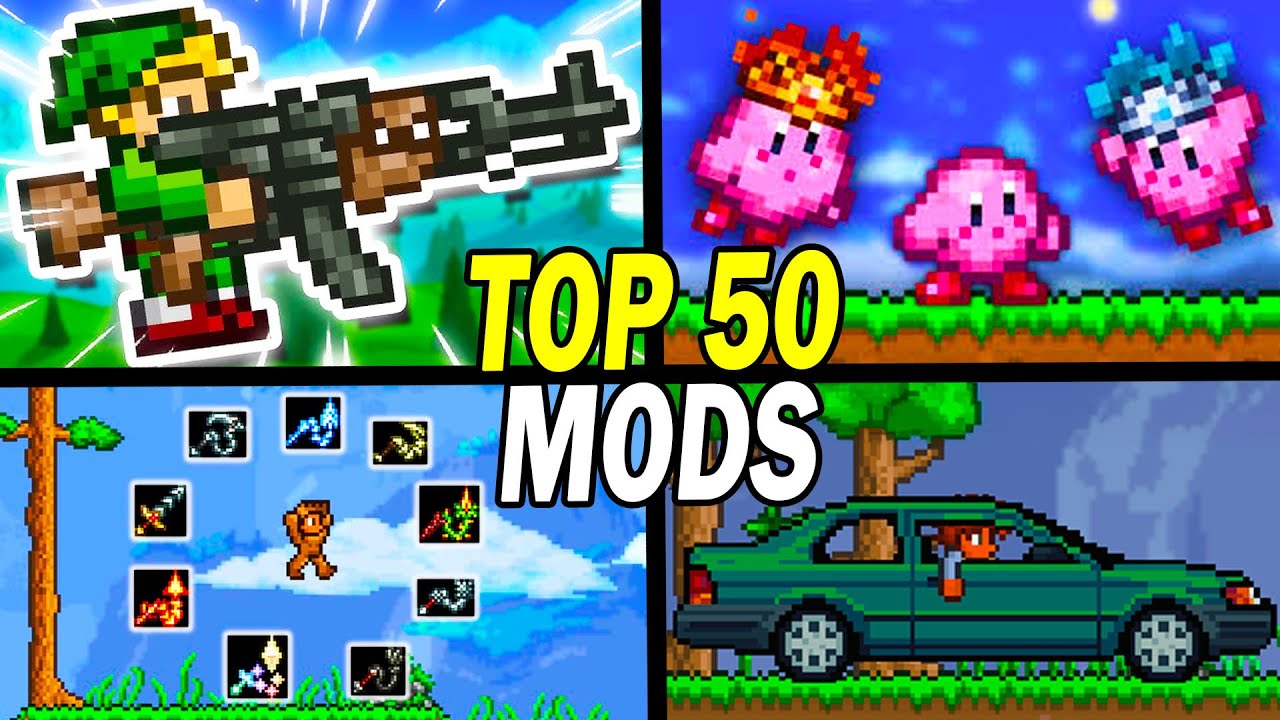 Top 50 Terraria Mods of the Year (tModLoader)