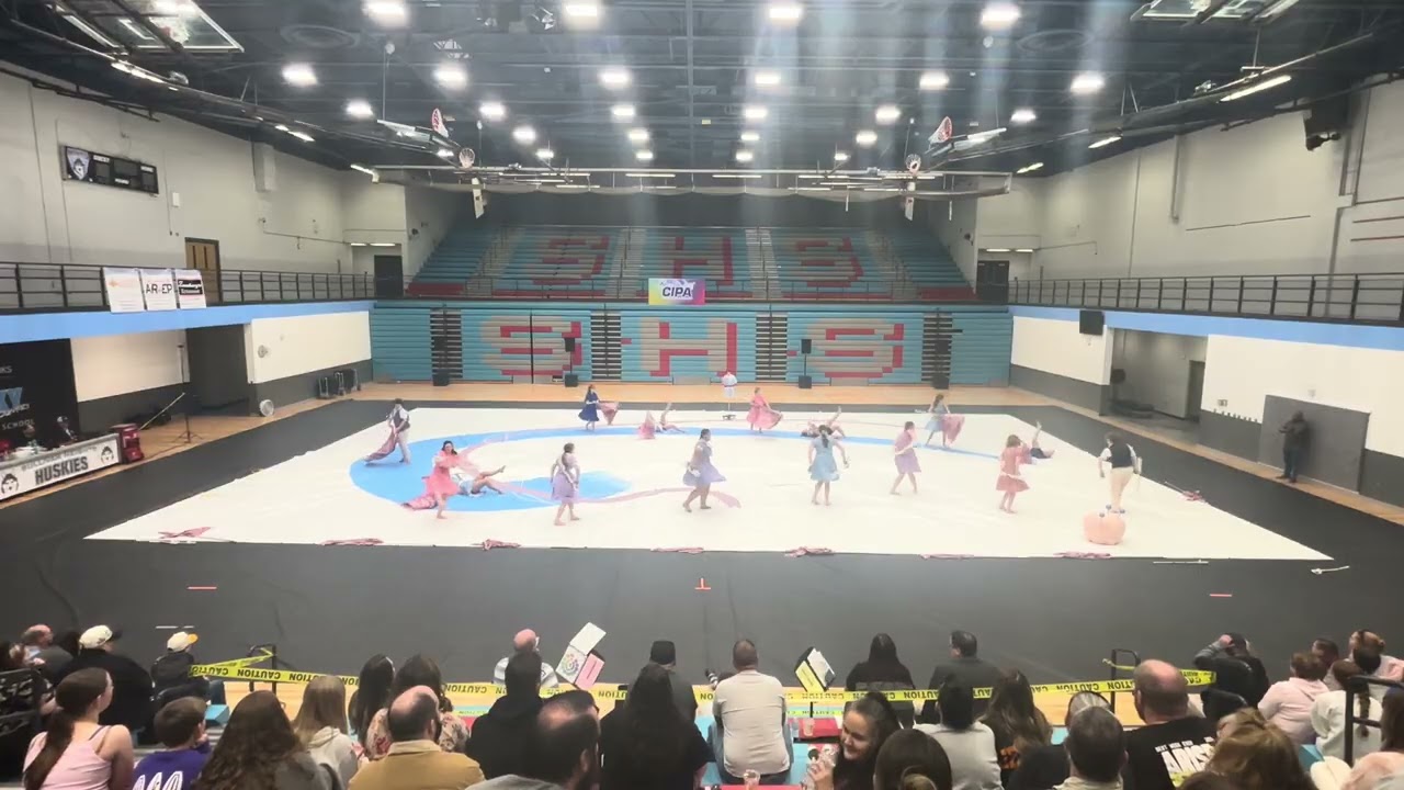 East Rutherford High School Winterguard @ CIPA Husky Classic 