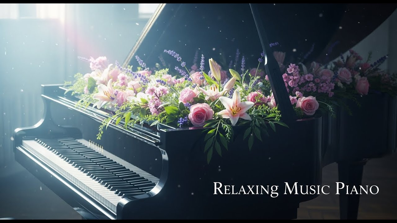 Gentle Piano Music for Evening Reflection and Calm 🕯️ Relaxing Instrumental Piano Flow