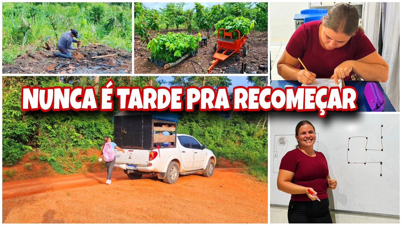 DA ROÇA PRA SALA DE AULA // MINHA NOVA ROTINA 🌱📚 