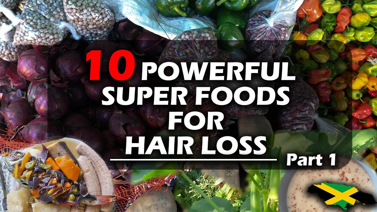 10 ANTI-INFLAMMATORY FOODS FOR HAIR LOSS | HOW I USE THEM