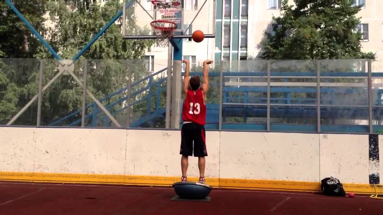 Bosu Ball Basketball Workout            August 2013