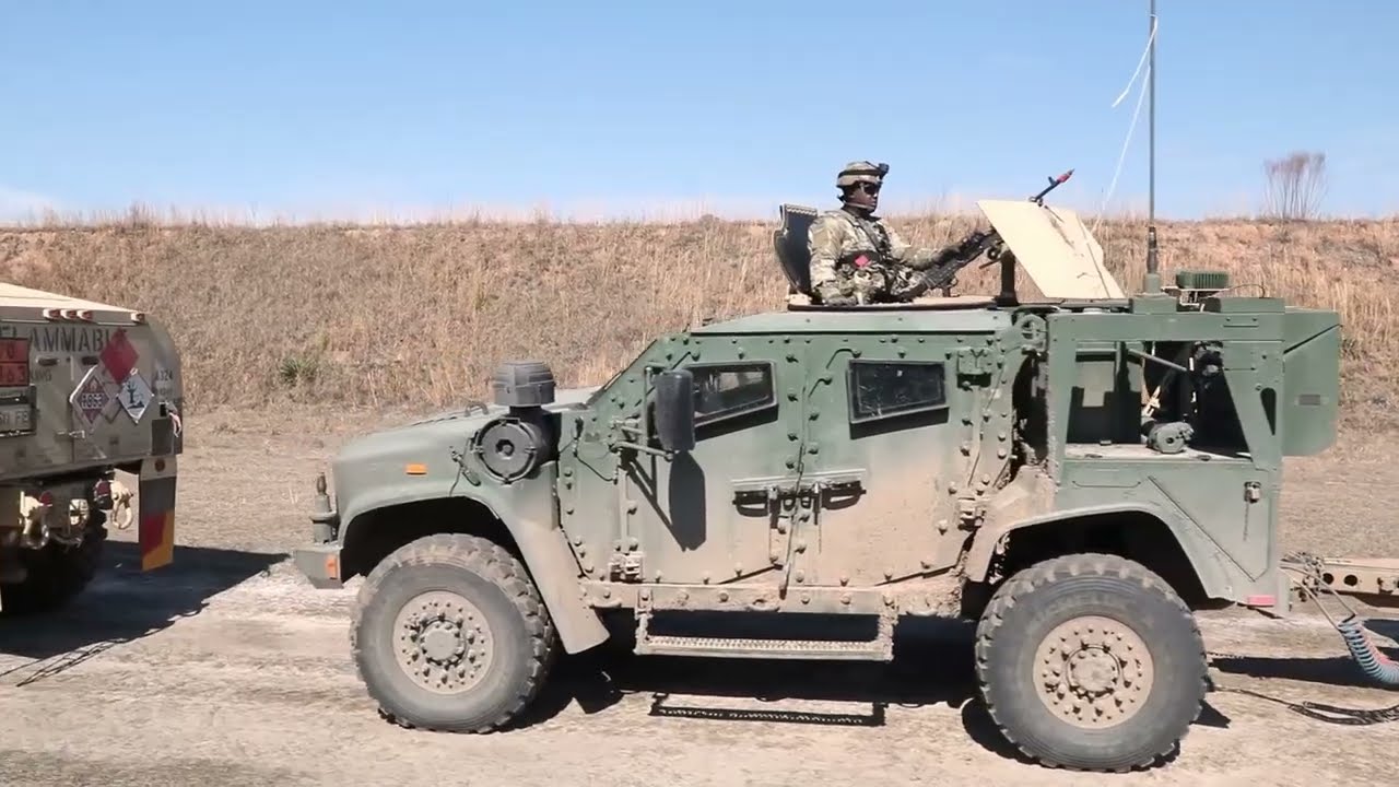 U.S. Soldiers conduct Convoy Ops during Spartan Focus at Fort Stewart