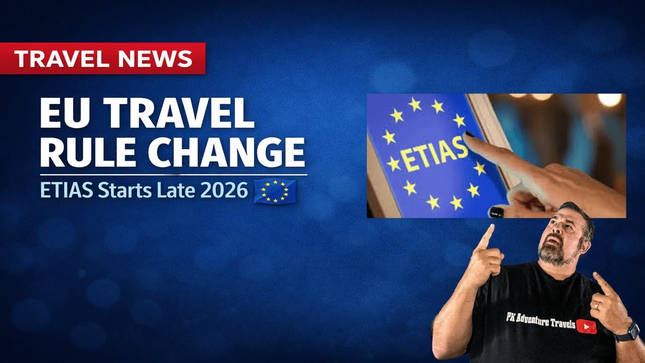 Новые требования к поездкам в Европу 🇪🇺 | Система ETIAS будет введена в конце 2026 года