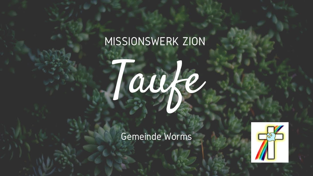 Taufgottesdienst in Worms