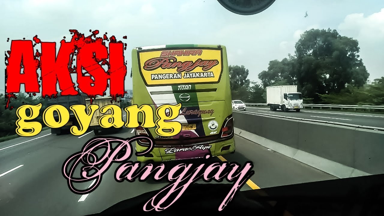Mr.Gaplek dibuat takjub oleh bus putri luragung (PANGJAY) saat aksi kejar-kejaran
