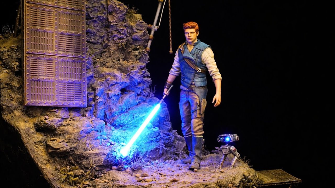 I Built a Star Wars Jedi Survivor Diorama