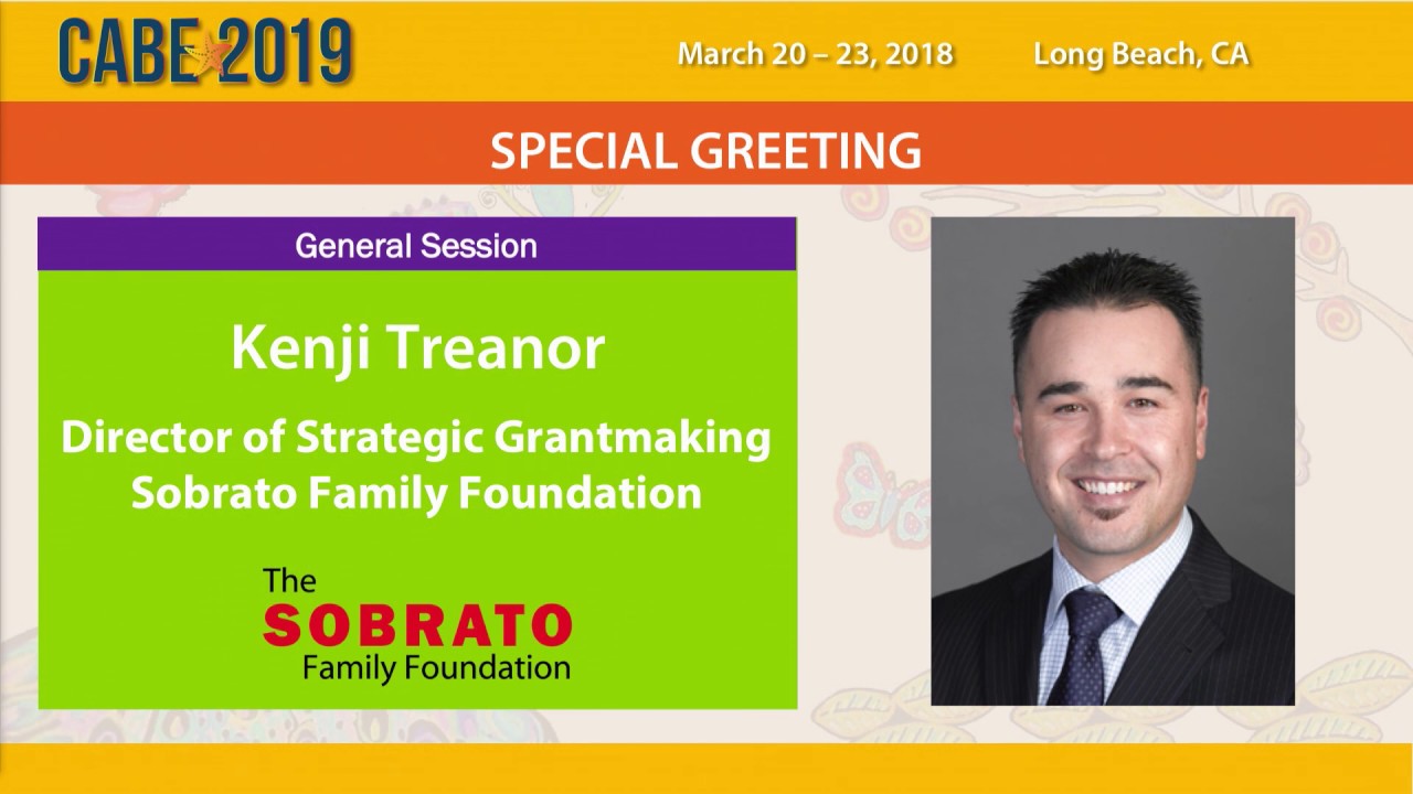 CABE 2019 Day 1 - Sobrato Family Foundation and Culture Clash