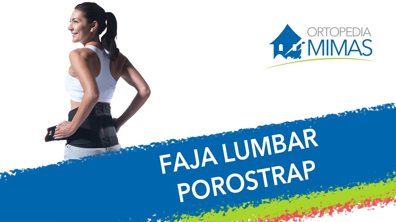 Faja Lumbar Porostrap DonJoy