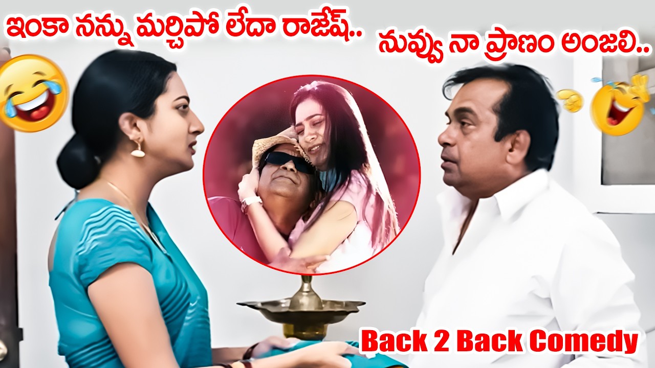 Bramhanandam, Surekha Vani Comedy Scenes | Back To Back Comedy Scenes | iDream Mahbubnagar