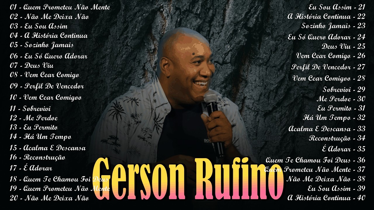 Cura da Alma,Poder Celestial,Esperança Viva  Gerson Rufino 2026 - Louvores e Adoração 2026