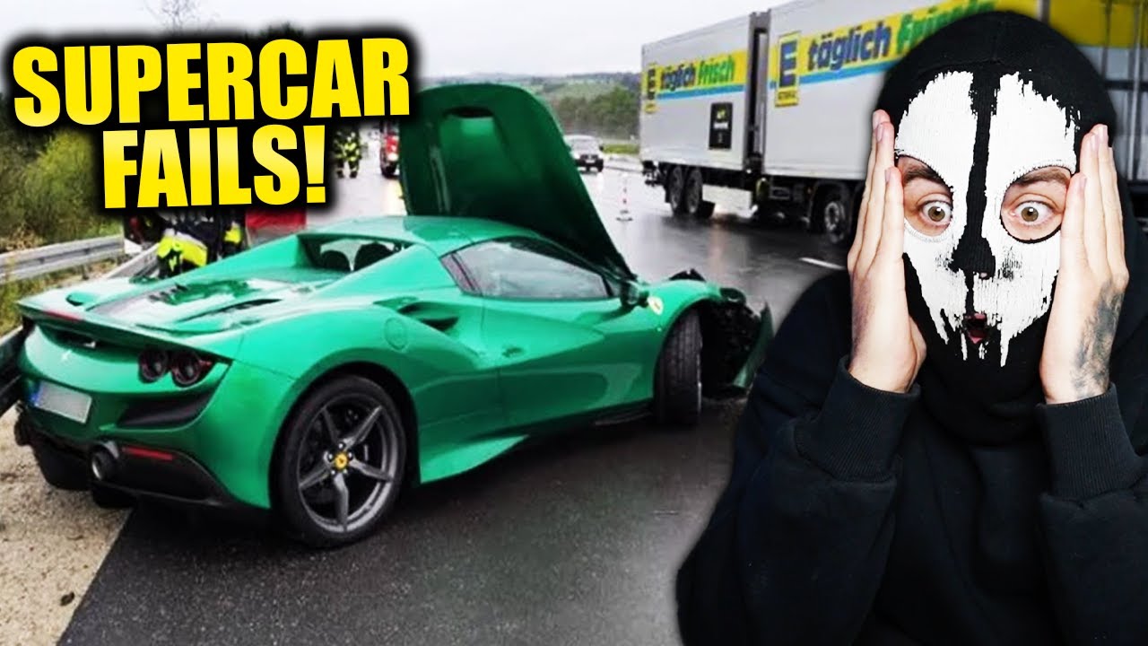 SUPERCAR FAILS & CRASHES! 💥🏎️