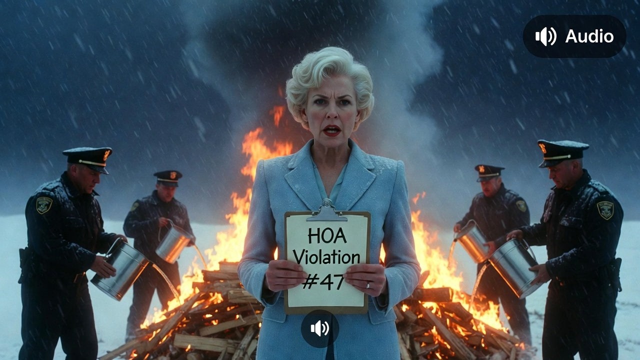HOA Tyrant Torches Survival Stash – Flood of Justice Ensues