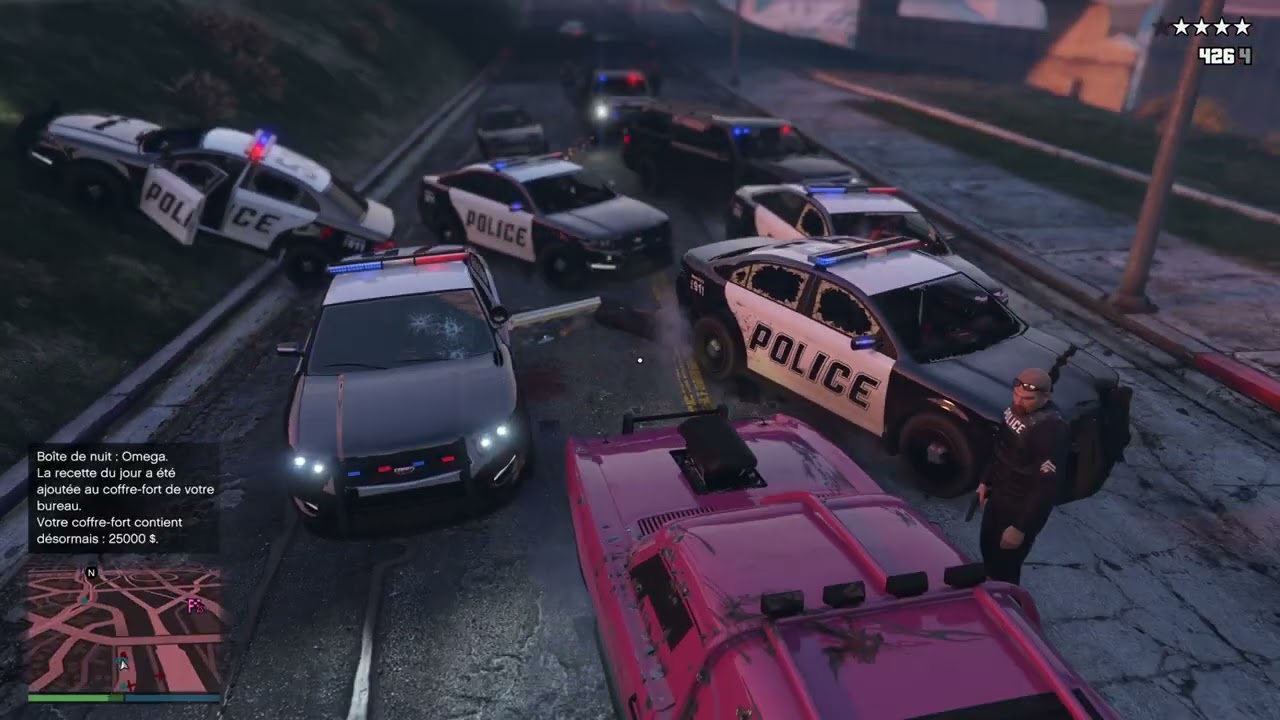 On survie au 5 étoile GTA 5