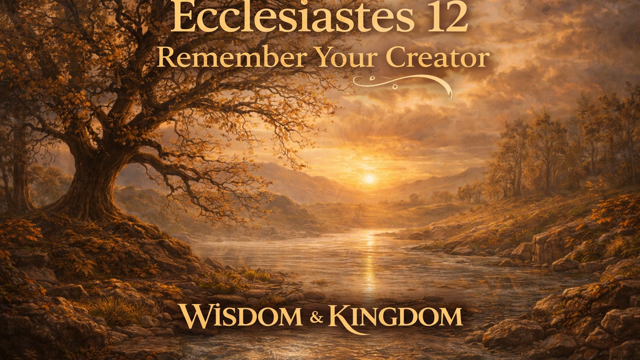 Ecclesiastes 12 — Remember Your Creator | Victorian style.
