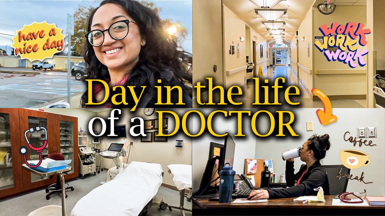 Day in the Life of a Hospitalist | Dr. Zeel Shah | Office Work & Check Ups!