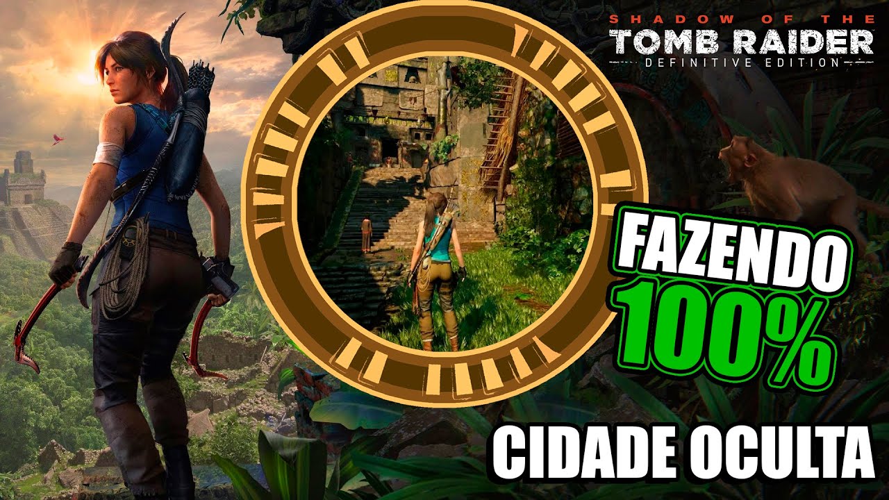 TODOS OS COLETÁVEIS: Cidade Oculta | SHADOW OF THE TOMB RAIDER