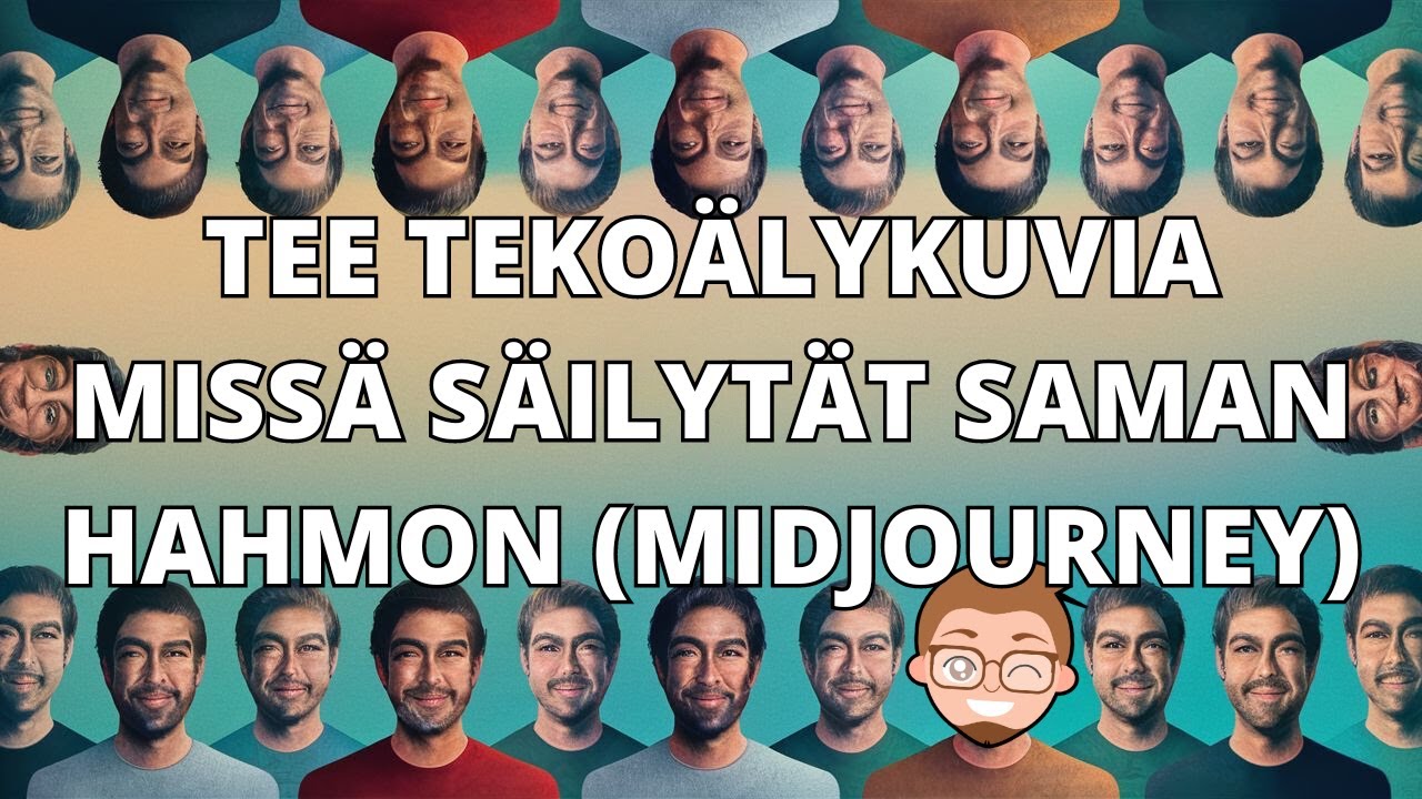 Tee tekoälykuvia missä säilytät saman hahmon (Midjourney-päivitys)