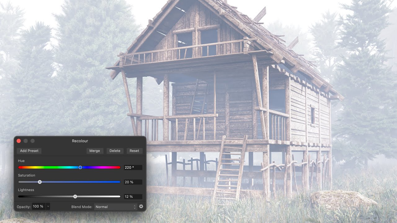 Recolour Adjustment (Affinity Photo)