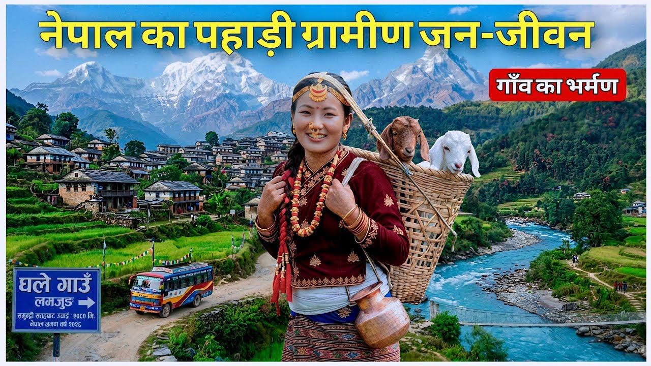 GHALE GAUN - Most Beautiful Village In Nepal | Living In The Remote Himalaya's | Village Tour Vlog
