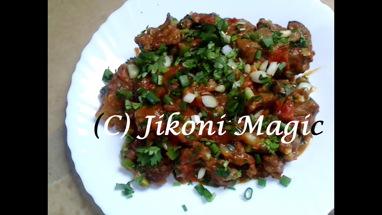 Mbuzi Wet Fry Recipe How to Make mbuzi wet fry - Jikoni Magic