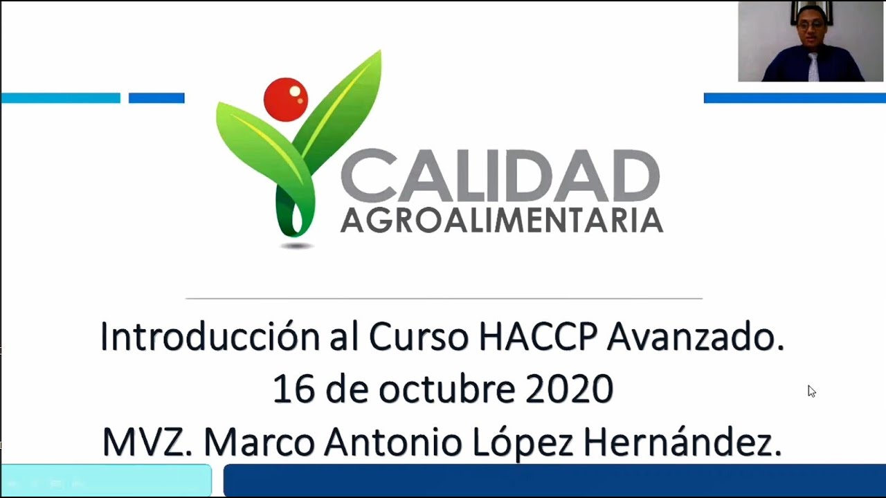 Introducción al curso HACCP Avanzado