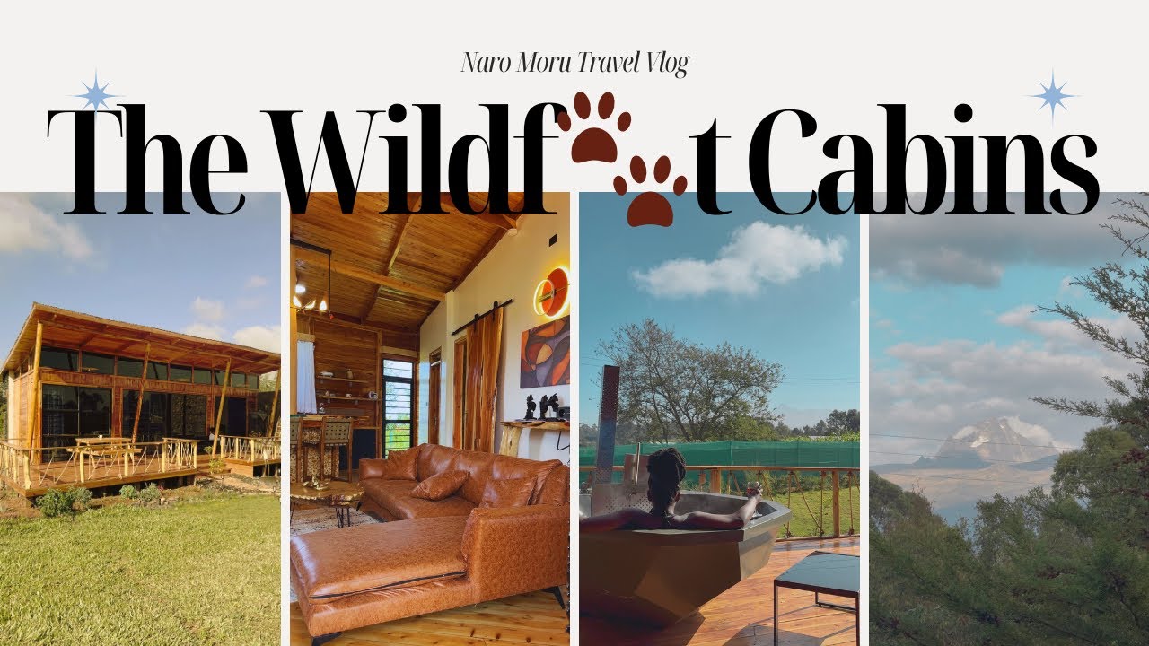 Уютный отдых в домике в Наро-Мору, Кения 🗻 | Домики Wildfoot Cabins на Airbnb