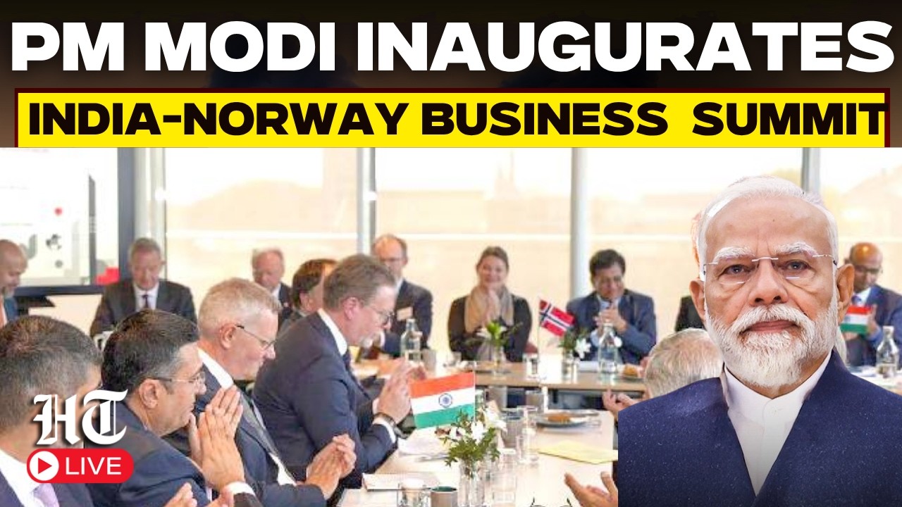 LIVE | PM Modi Inaugurates India-Norway Business And Research Summit In Oslo | PM Modi LIVE