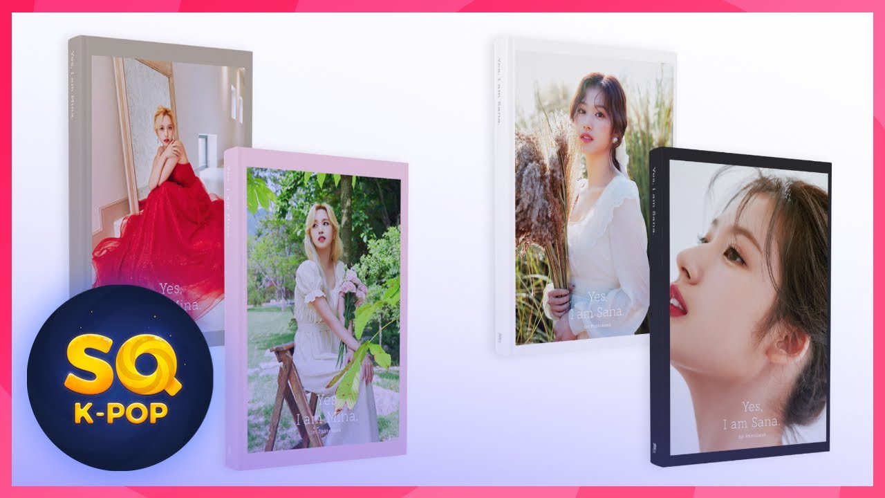 Yes, I Am Mina Photobook (2nd Print) + Yes, I Am Sana Photobook USA Group Orders